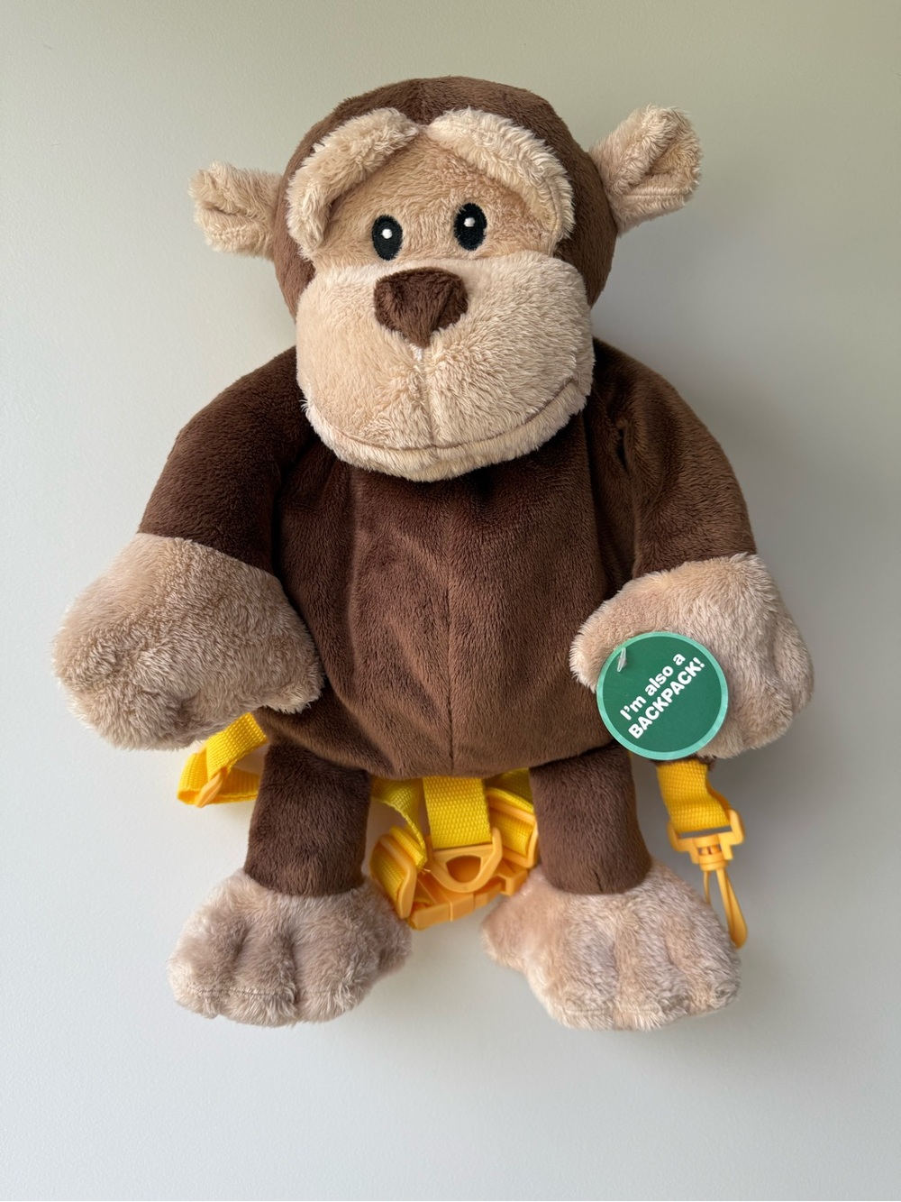 Monkey 2 in 1 toddler harness and backpack